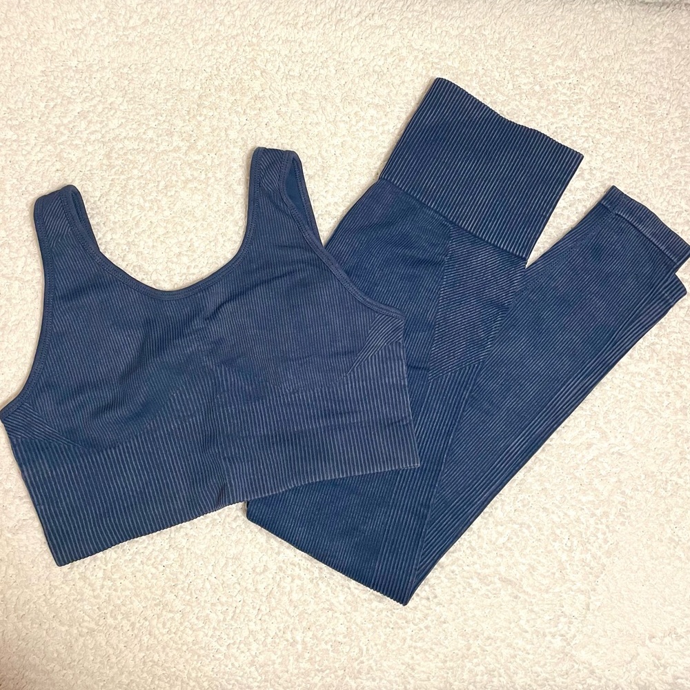 Target joylab workout set in blue opal, size xs
